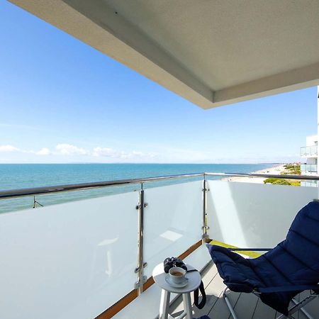 High-End Beachfront Getaway Sea View King Bed East Wittering Exteriér fotografie